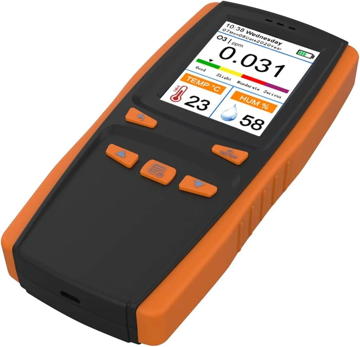 دستگاه سنجش کیفیت هوا WRQzxcv، آنالیزور ازن قابل حمل، دستگاه چند منظوره هوشمند اندازه گیری ازن O3، سنسور تشخیص گاز، دستگاه سنجش آلودگی کیفیت هوا دستگاه سنجش کیفیت هوا WRQzxcv، آنالیزور ازن قابل حمل، دستگاه چند منظوره هوشمند اندازه گیری ازن O3، سنسور تشخیص گاز، دستگاه سنجش آلودگی کیفیت هوا