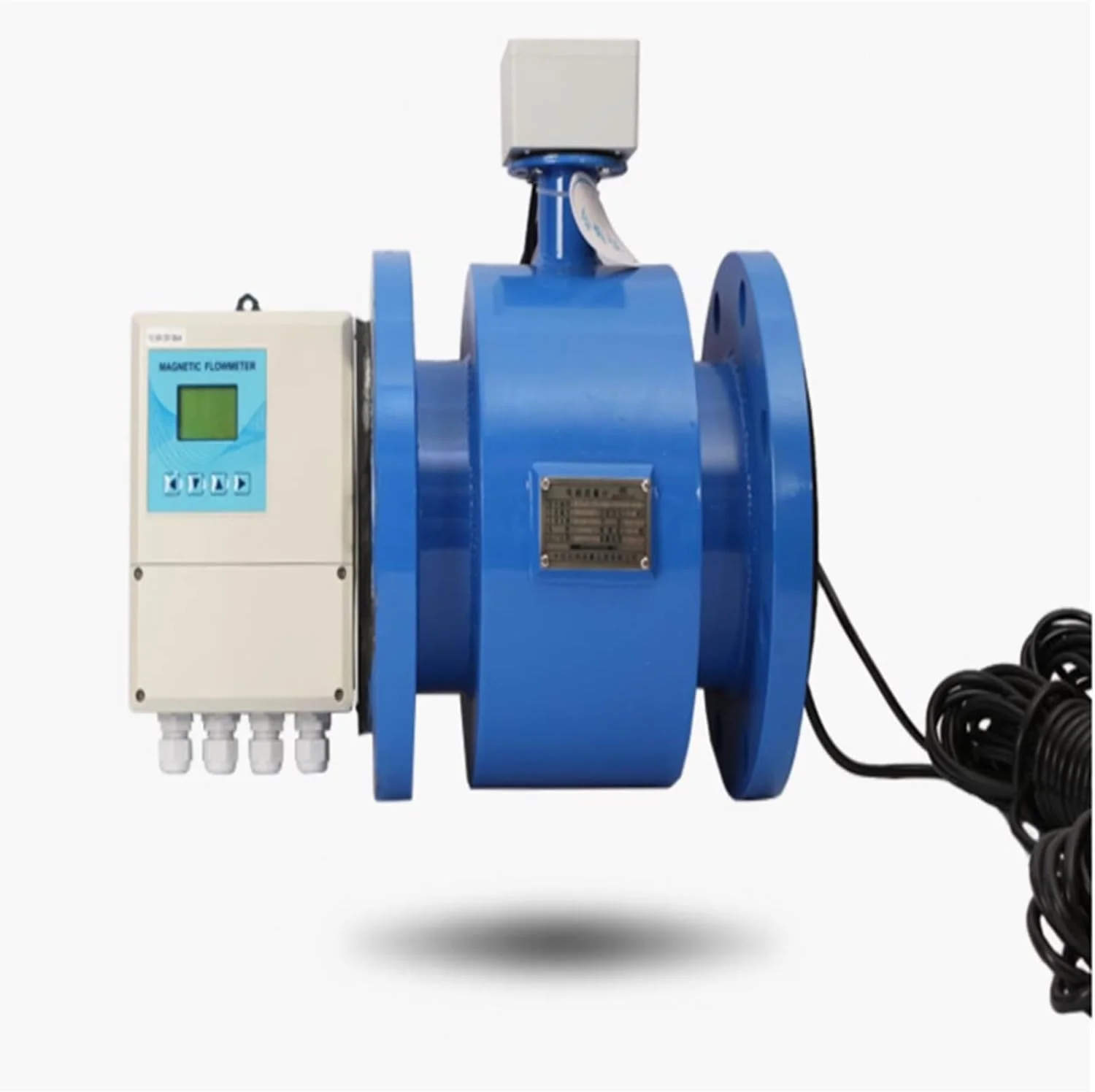 فلومتر آب، مقياس التدفق الكهرومغناطيسي مقياس تدفق الماء الكهرومغناطيسي DN50 ل DN100 انقسام مقياس التدفق الكهرومغناطيسي(DN80)