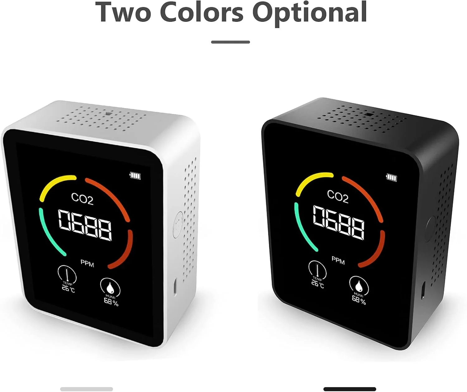 آنالایزر هوا ویستینگ، ردیاب دی اکسید کربن 3 در 1، آنالایزر کیفیت هوا، دما و رطوبت، 3 عدد برای CO2، متر دیجیتال CO2 برای خانه و محل کار آنالایزر هوا ویستینگ، ردیاب دی اکسید کربن 3 در 1، آنالایزر کیفیت هوا، دما و رطوبت، 3 عدد برای CO2، متر دیجیتال CO2 برای خانه و محل کار