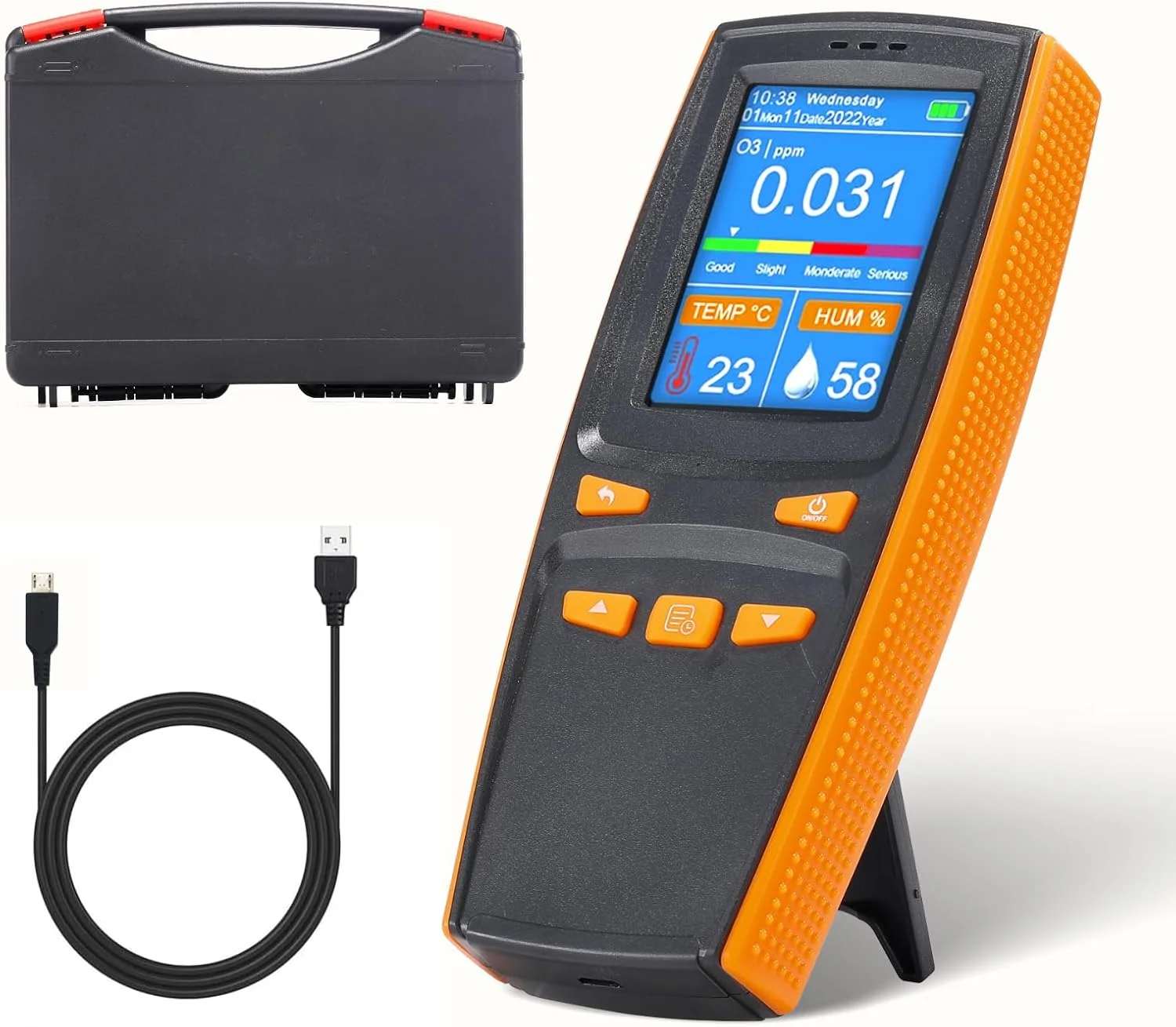 دستگاه تشخیص ازن VISLONE، مانیتور کیفیت هوا O3، دستگاه تست گاز، سنسور هوشمند خانگی داخلی، مانیتور آلودگی دستگاه تشخیص ازن VISLONE، مانیتور کیفیت هوا O3، دستگاه تست گاز، سنسور هوشمند خانگی داخلی، مانیتور آلودگی