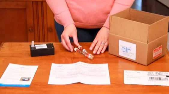 تست VOC، کپک فعال و فرمالدئید - کیفیت هوای داخل خانه توسط Home Air Check