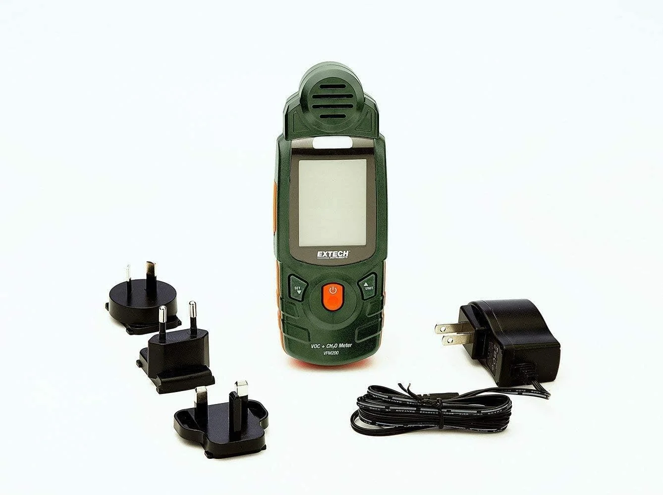 دستگاه تشخیص ترکیبات آلی فرار VOC (محدوده: 0.00 تا 9.99ppm mg/m3) برای کیفیت هوای داخل خانه، دفاتر، کارخانه ها، هتل ها، مدارس | مدل: Extech VFM200