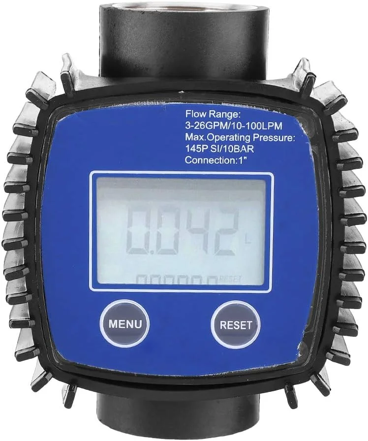 فلومتر دیجیتال VELATEMOR، فلومتر با دقت بالا با نمایشگر دیجیتال، رزوه داخلی 1 اینچ، تکرارپذیری: ±0.3% فلومتر دیجیتال VELATEMOR، فلومتر با دقت بالا با نمایشگر دیجیتال، رزوه داخلی 1 اینچ، تکرارپذیری: ±0.3%