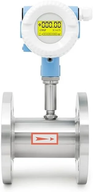 توربین فلومتر ابزار اندازه گیری نرخ جریان مایع اتصال فلنج استاندارد توربین فلومتر سفارشی Zeenyi