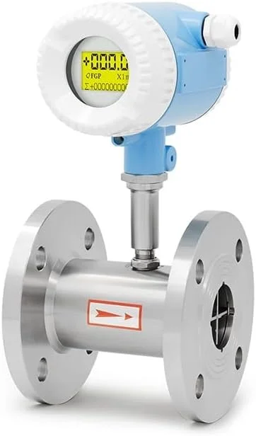 توربین فلومتر ابزار اندازه گیری نرخ جریان مایع اتصال فلنج استاندارد توربین فلومتر سفارشی Zeenyi