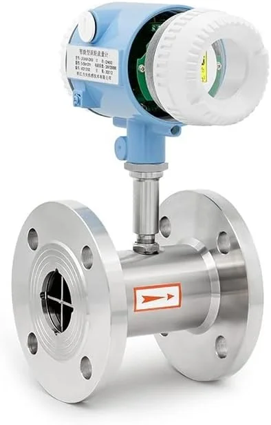 توربین فلومتر ابزار اندازه گیری نرخ جریان مایع اتصال فلنج استاندارد توربین فلومتر سفارشی Zeenyi