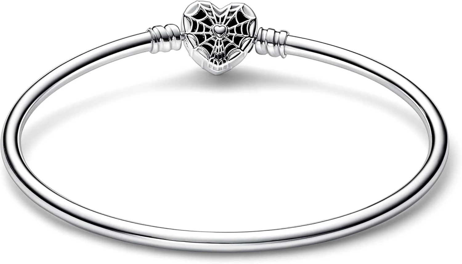 دستبند زنانه پاندورا طرح مرد عنکبوتی نقره‌ای 592324C01