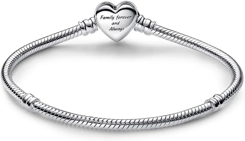 دستبند زنانه پاندورا 592645C01 نقره ای قلب بی نهایت درخشان دستبند زنانه پاندورا 592645C01 نقره ای قلب بی نهایت درخشان