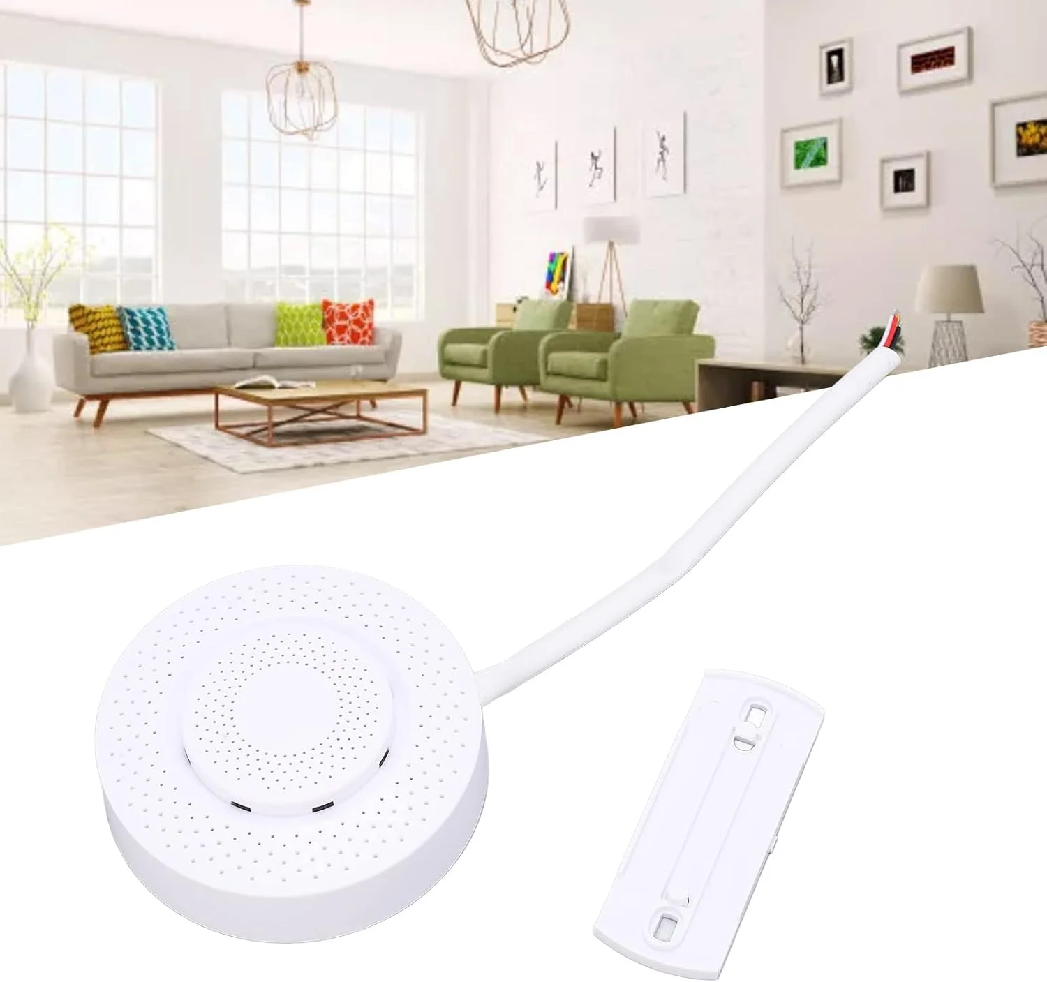 صفحه نمایش کیفیت هوا TTGLRT، محافظ مدار نصب شده روی دیوار، دستگاه اندازه گیری CO2 7 در 1 پایدار و دقیق برای PM10 برای خانه برای رطوبت