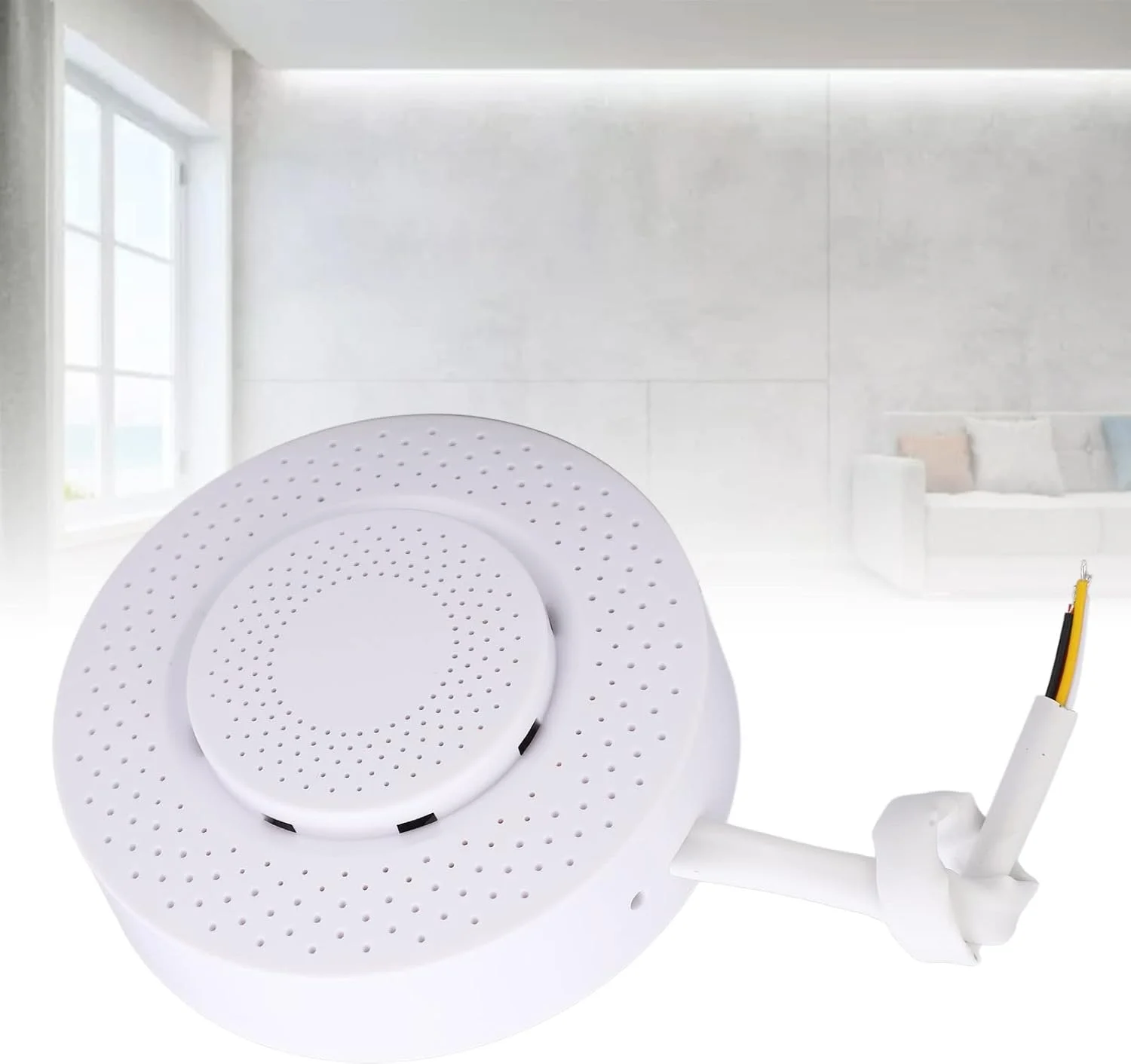 صفحه نمایش کیفیت هوا TTGLRT، محافظ مدار نصب شده روی دیوار، دستگاه اندازه گیری CO2 7 در 1 پایدار و دقیق برای PM10 برای خانه برای رطوبت