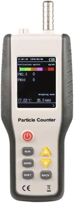 دستگاه تشخیص ذرات معلق PM2.5 با حساسیت بالا TTGLRT، دستگاه نمایش زنده حرفه ای کیفیت هوا و گرد و غبار، شمارنده ذرات قابل حمل، دستگاه نمایش زنده کیفیت هوا دستگاه تشخیص ذرات معلق PM2.5 با حساسیت بالا TTGLRT، دستگاه نمایش زنده حرفه ای کیفیت هوا و گرد و غبار، شمارنده ذرات قابل حمل، دستگاه نمایش زنده کیفیت هوا