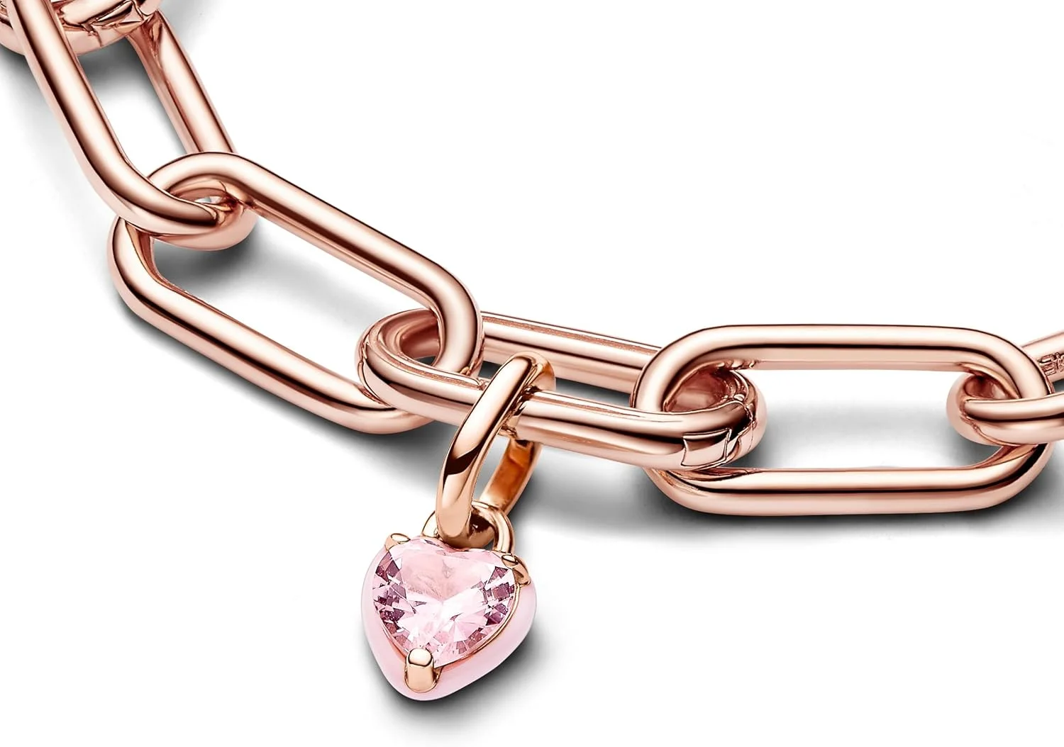 آویز روکش طلای رزگلد 14 عیار مجموعه پاندورا ME آویز روکش طلای رزگلد 14 عیار مجموعه پاندورا ME