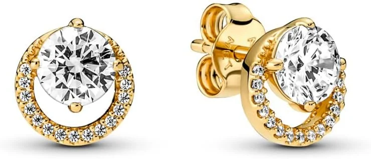 جواهرات هاله ای گرد درخشان و بی انتها پاندورا