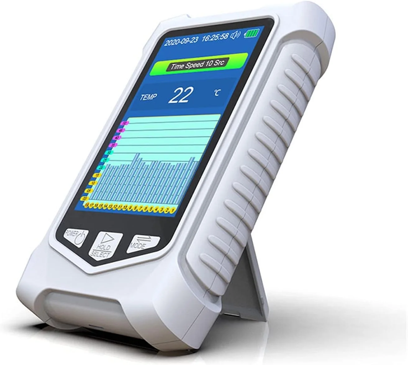 TTGLRT ردیاب گاز قابل حمل، ردیاب ازن، تشخیص غلظت O3، دماسنج و رطوبت سنج داخلی و خارجی، نسخه انگلیسی سفارشی تجارت خارجی