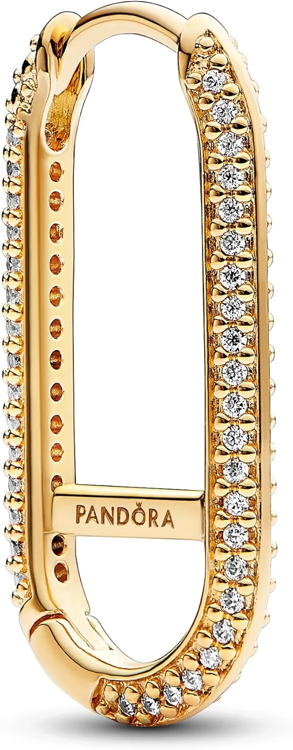 تک گوشواره حلقه ای پهن پاوé پاندورا ME مدل 262796C01