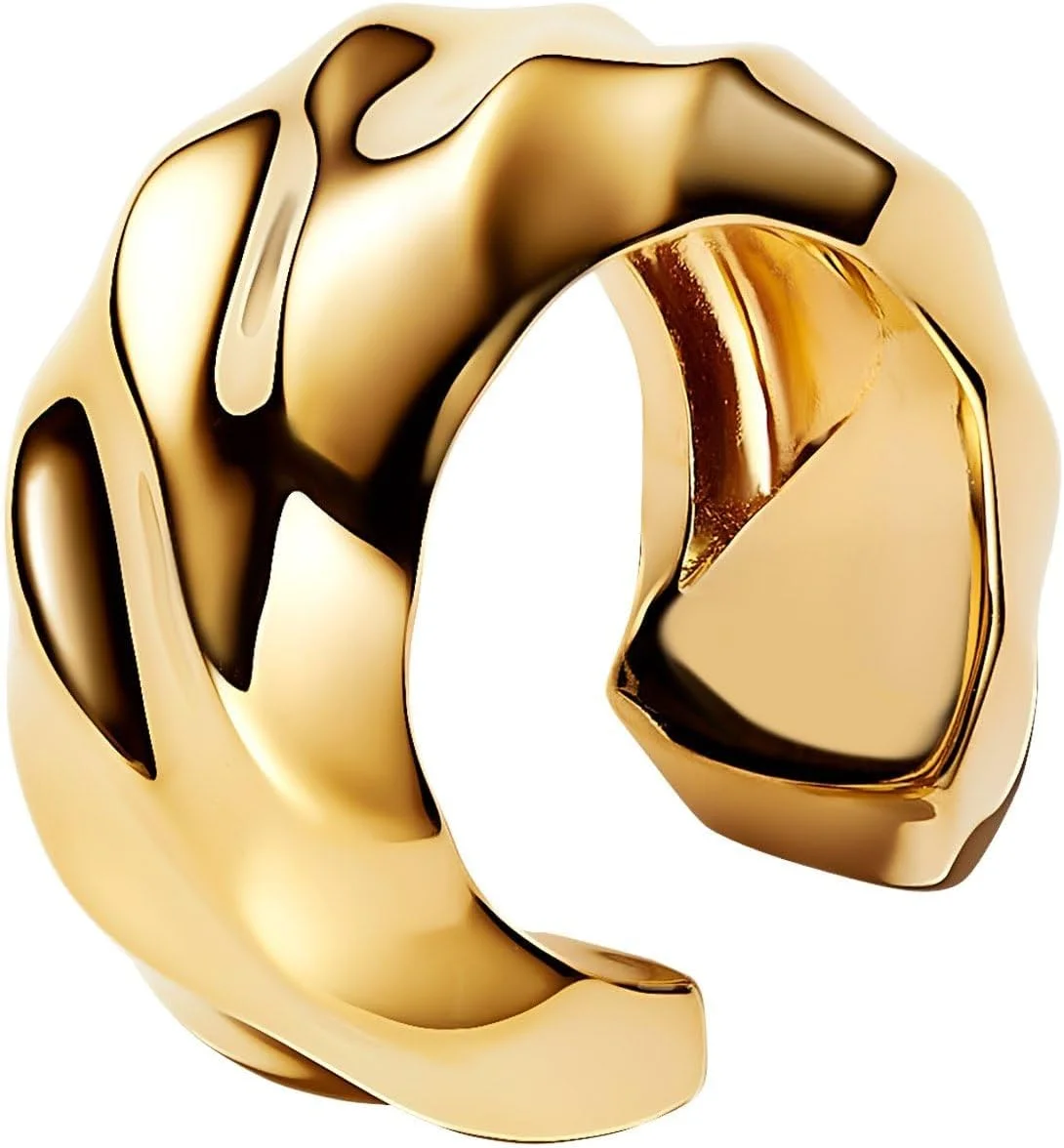 تک دستبند موجی Pandora Essence 263872C00 با روکش طلای 14 عیار از نقره استرلینگ