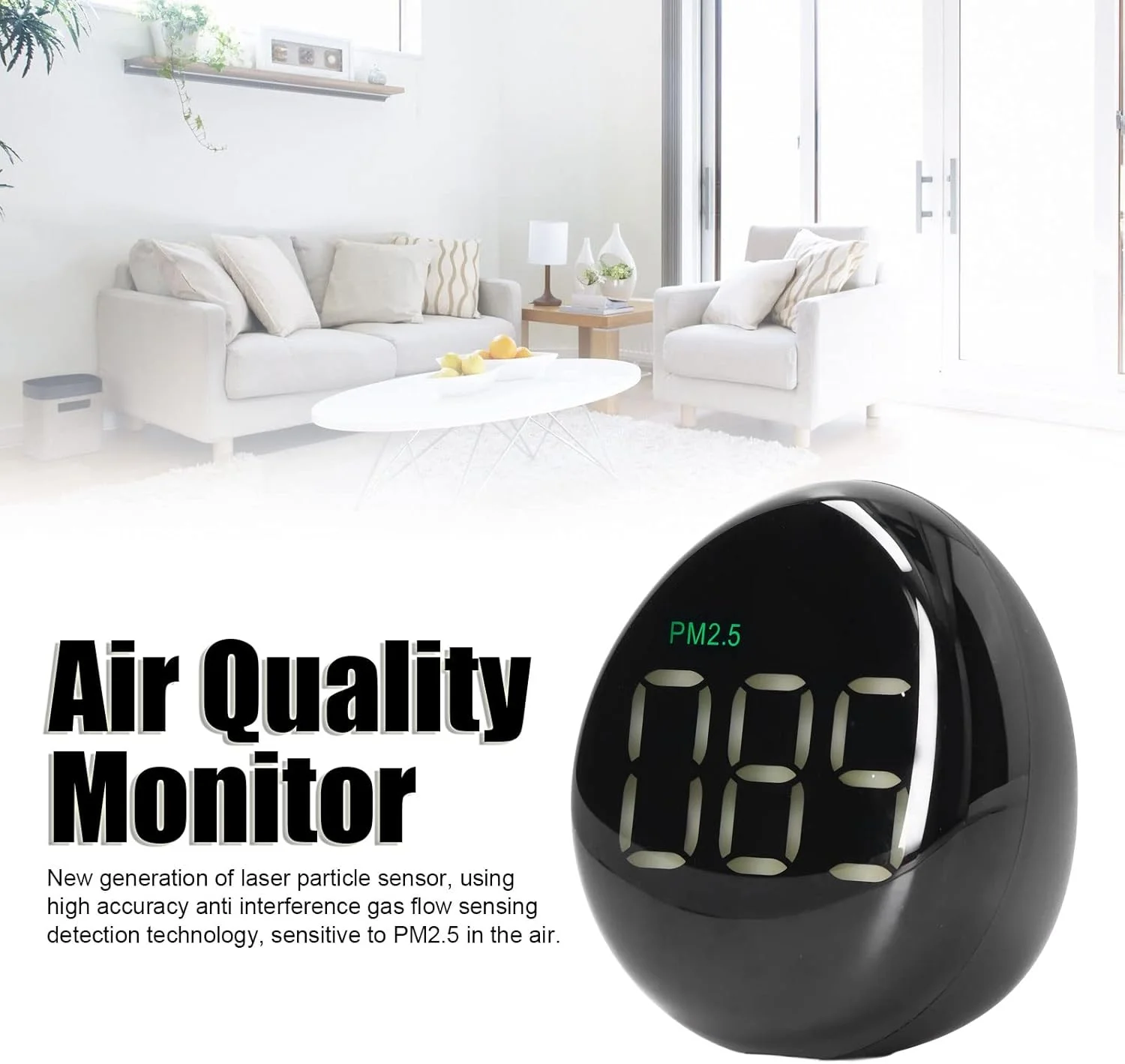 صفحه نمایش کیفیت هوا TTGLRT، ردیاب هوشمند قابل حمل، دقیق و بادوام، کاربرد گسترده برای خانه