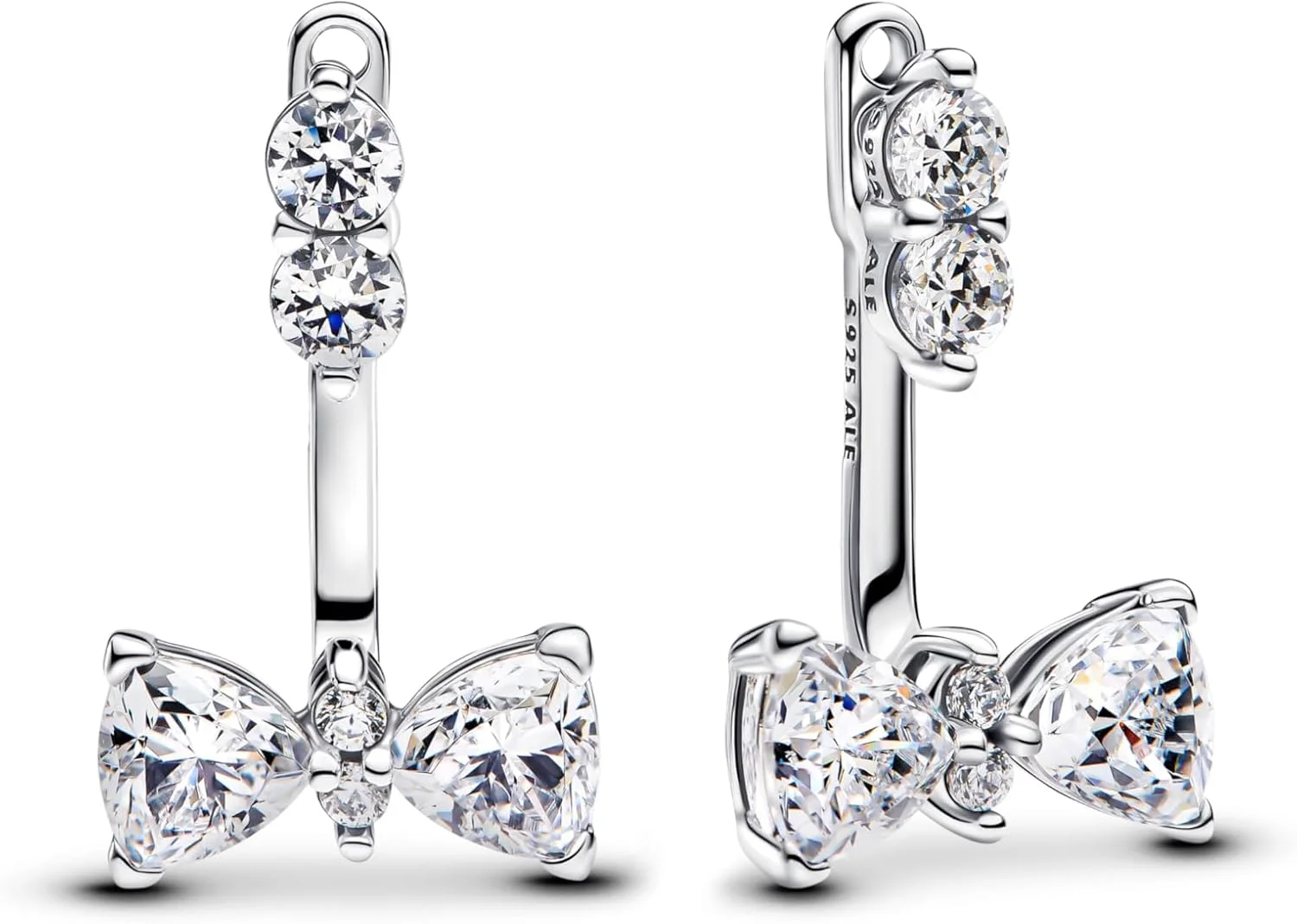 گوشواره میخی نقره ای پاندورا مدل 293543C01