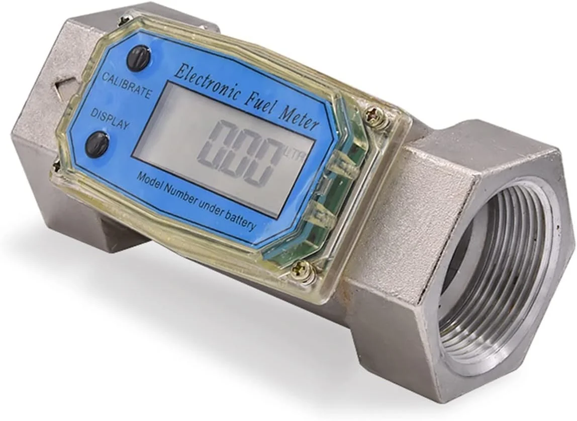 فلومتر دیجیتال TTGLRT K24، فلومتر توربینی الکترونیکی مایعات، فلومتر الکترونیکی 1.5 اینچی، فلومتر روغن سوخت 40-280 لیتر در دقیقه فلومتر دیجیتال TTGLRT K24، فلومتر توربینی الکترونیکی مایعات، فلومتر الکترونیکی 1.5 اینچی، فلومتر روغن سوخت 40-280 لیتر در دقیقه