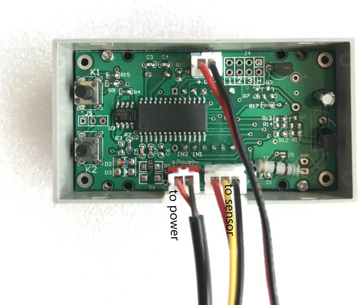 آلارمر فلومتر الکترونیکی TTGLRT با سنسور جریان آب اثر هال آلومینیومی 2-45 لیتر در دقیقه و آلارمر 110dB