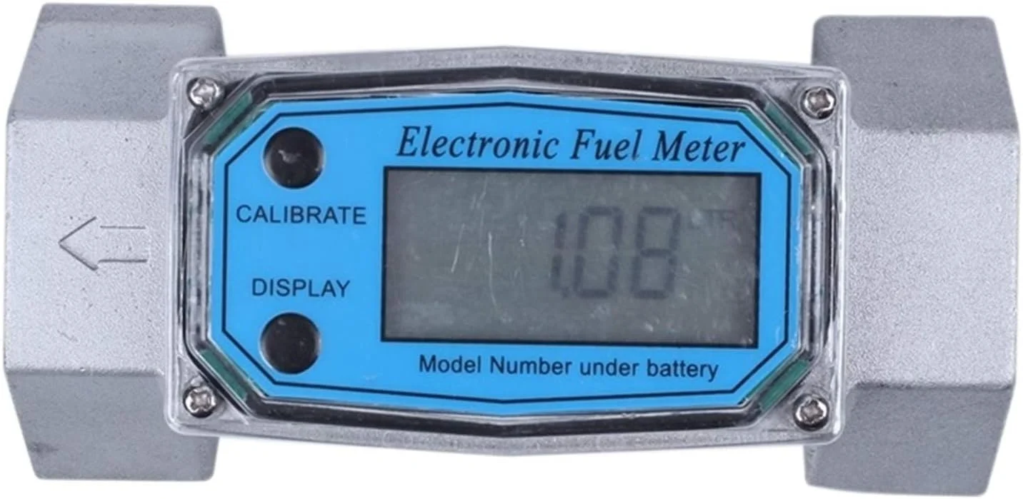 TTGLRT یک عدد فلومتر دیجیتال K24 توربین الکترونیکی مایع، فلومتر الکترونیکی 1.5 اینچی، فلومتر روغن سوخت 40-280 لیتر در دقیقه