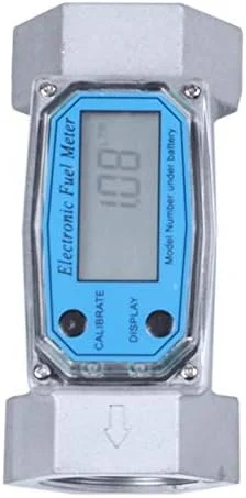 TTGLRT یک عدد فلومتر دیجیتال K24 توربین الکترونیکی مایع، فلومتر الکترونیکی 1.5 اینچی، فلومتر روغن سوخت 40-280 لیتر در دقیقه