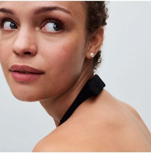 گوشواره میخی مروارید پرورشی آب شیرین 7 میلی متری پاندورا Timeless نقره استرلینگ 293169C01، 7.8x 7.4x 7.4 میلی متر، نقره استرلینگ، بدون سنگ قیمتی