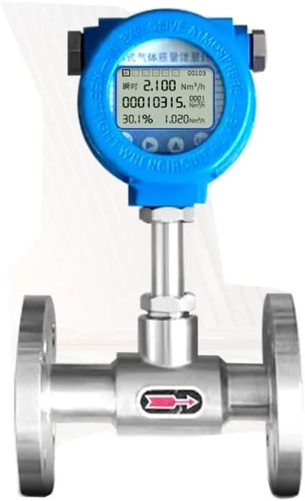 TTGLRT تایمر دیجیتال آب، فلومتر دیجیتال گاز، اتصال کلمپی برای دی اکسید کربن، هوای فشرده، اکسیژن، هیدروژن SS304 4-20mA RS485، برنامه نویسی ساده و انعطاف پذیر (Dn40)