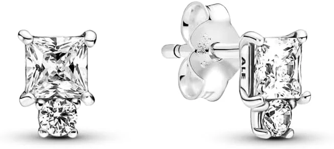 جواهرات پاندورا Timeless Sparkling با طرح گرد و مربعی