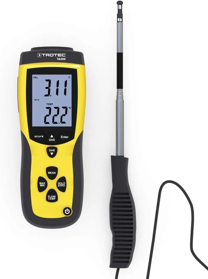 بادسنج TROTEC TA300 با پراب مستقیم به همراه گواهی کالیبراسیون
