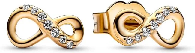 آویز دیسک ابدیت و قلب پاندورا Moments از جنس نقره استرلینگ با زیرکونیای مکعبی شفاف