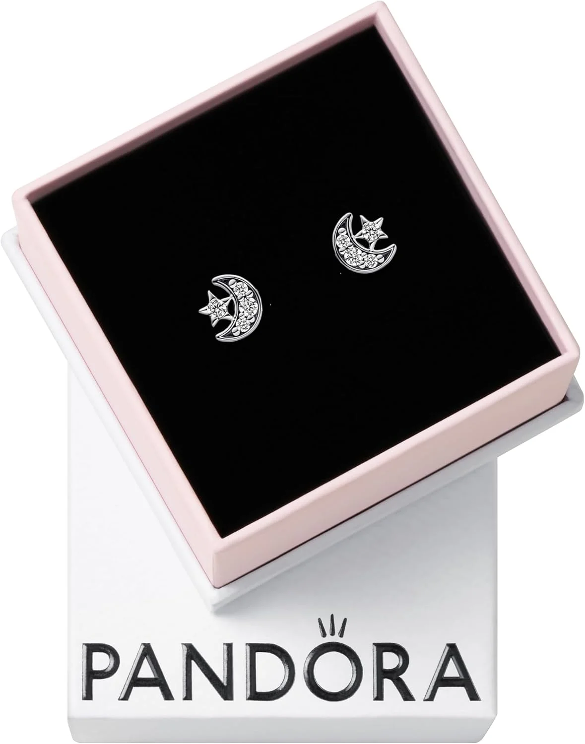 گوشواره های ماه از مجموعه PANDORA Moments