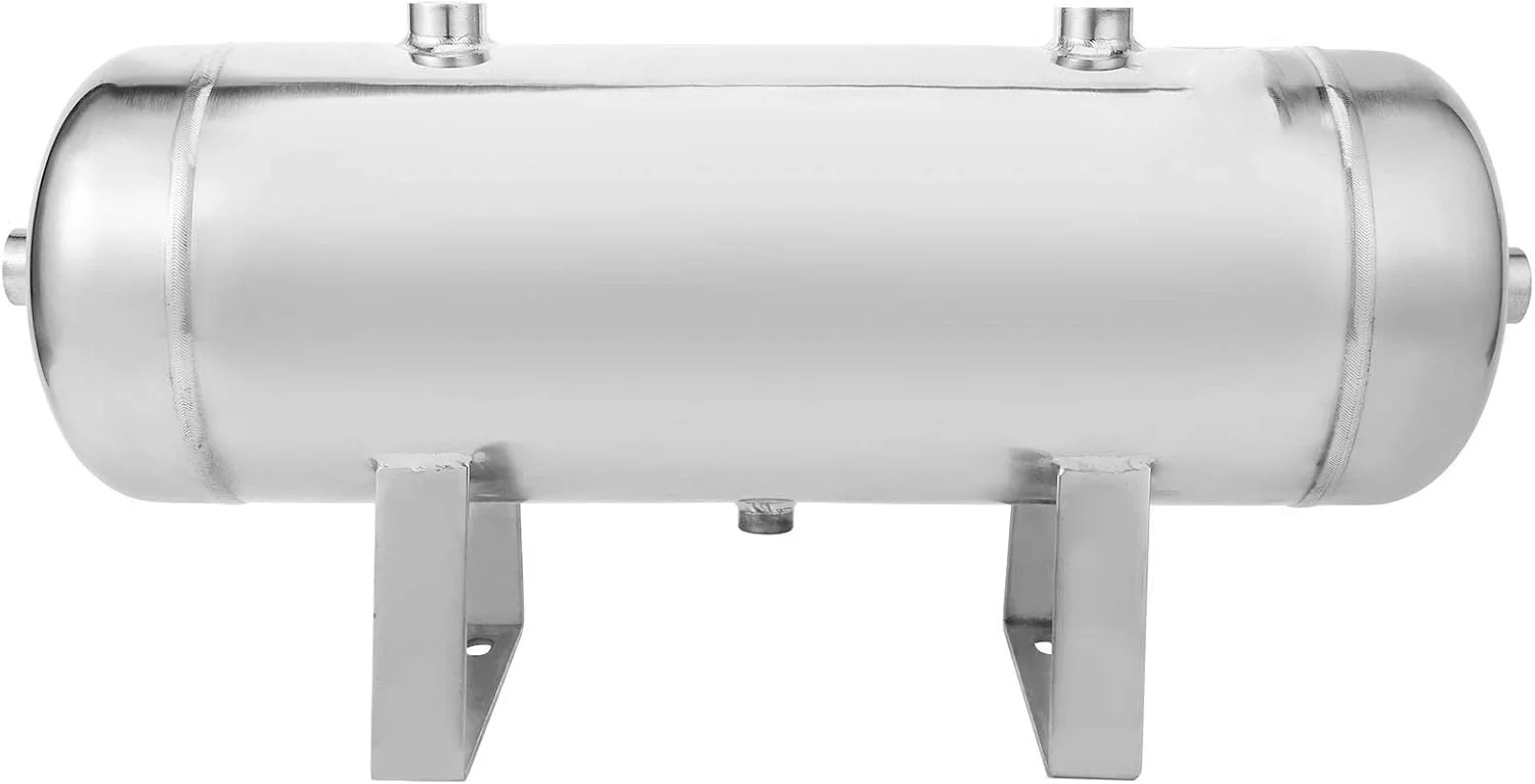 مخزن هوا TMKJZL، مخزن ذخیره گاز 10 لیتری بادوام از جنس استنلس استیل 304، 1.25 مگاپاسکال برای تولید صنعتی