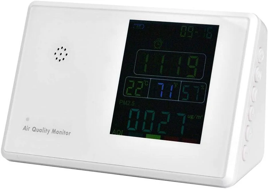 دستگاه سنجش کیفیت هوا TMKJZL 5V 1W، مانیتور چند منظوره کیفیت هوا، شارژ USB مناسب هتل ها و کارخانه ها