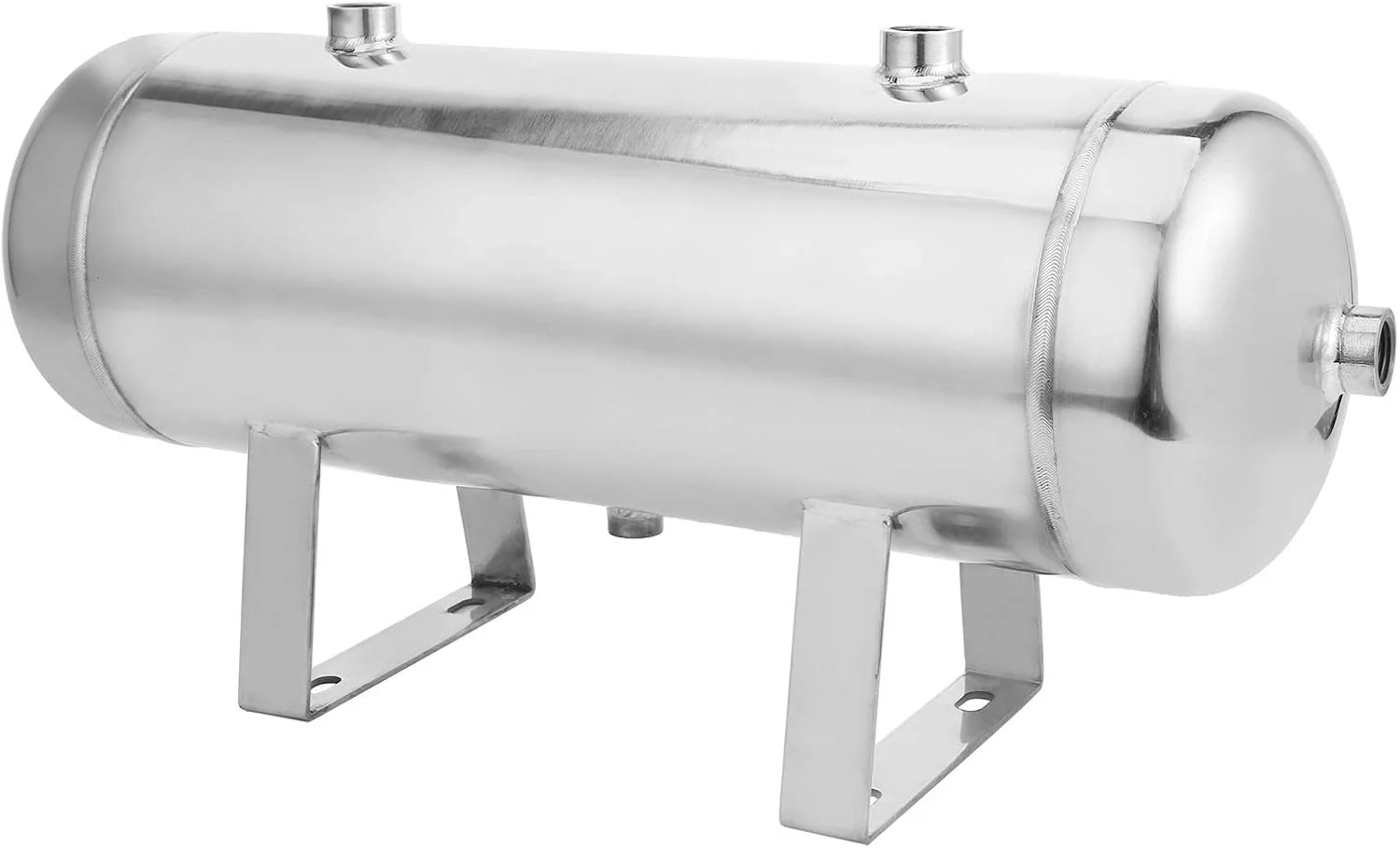 مخزن هوا TMKJZL، مخزن ذخیره گاز 10 لیتری بادوام از جنس استنلس استیل 304، 1.25 مگاپاسکال برای تولید صنعتی