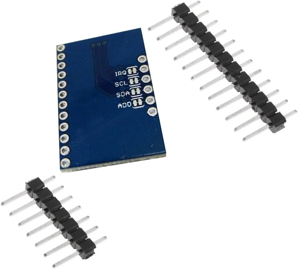 برد توسعه Tiuimk MPR121 قرمز، برد کنترلر حسگر لمسی خازنی با پین های درایو LED، رابط I2C، جنس پلاستیک، برای پروژه های DIY