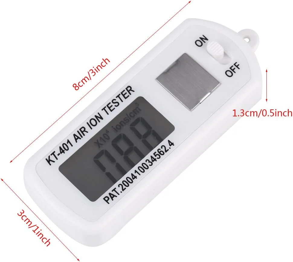 تستر و شمارنده یون هوا برای ژنراتور یون منفی به همراه گردنبند
