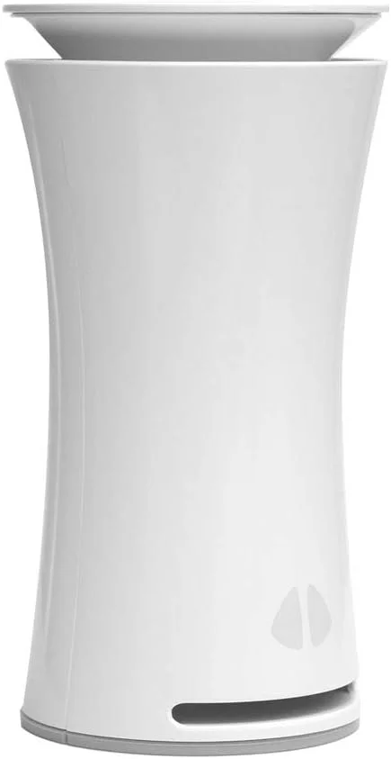 دستگاه سنجش کیفیت هوای هوشمند 9 در 1 UHOO، مناسب فضای داخلی، سنسور هوشمند دما و رطوبت، مانیتور CO2، ردیاب کپک، سفید، الکتریکی، پلیمر ترموپلاستیک ABS