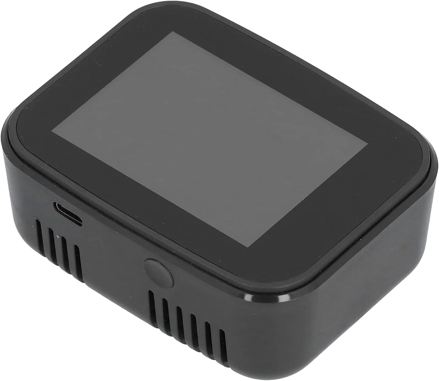 تستر دما و رطوبت، آشکارساز کیفیت هوا با حالت هشدار قابل حمل، آشکارساز TVOC با دقت بالا، صرفه جویی در فضا برای باشگاه، اتاق نشیمن و دفتر (مشکی)