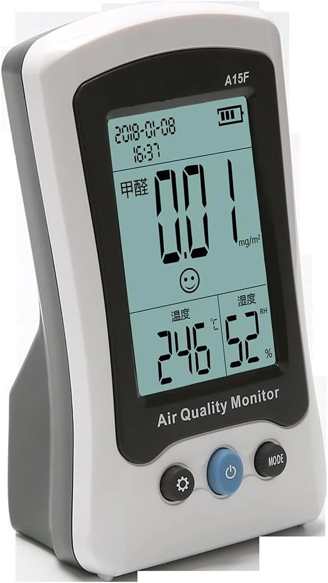دستگاه سنجش کیفیت هوا SVASTY، مدل A15F، تستر فرمالدئید، آشکارساز ذرات معلق PM2.5، دستگاه سنجش آلودگی هوا خانگی، اندازه گیری کیفیت هوا