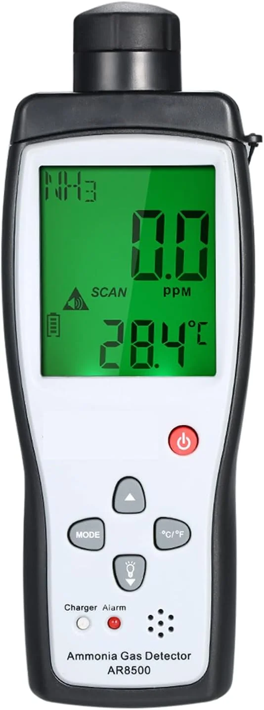 دستگاه سنجش کیفیت هوا SVASTY، ردیاب آمونیاک، دستگاه اندازه گیری گاز آمونیاک، تستر گاز آمونیاک قابل حمل دیجیتال خودرویی، ردیاب NH3