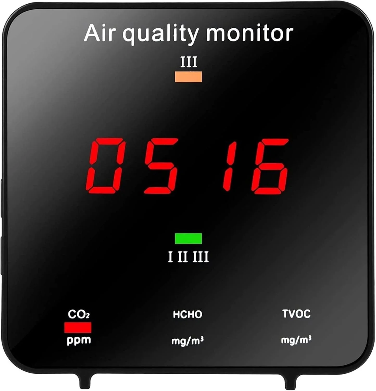 دستگاه سنجش کیفیت هوا SVASTY، مانیتور آلودگی هوای داخلی، آشکارساز ریزگردها، تستر گاز صفحه نمایش دیجیتال چند منظوره