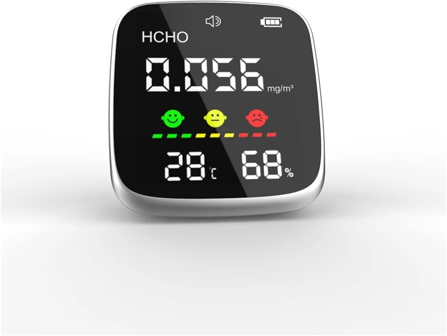 دستگاه تشخیص فرمالدئید SVASTY، دستگاه تست کیفیت هوا، تست کننده بوی خانگی رومیزی، تست بررسی دکوراسیون برای داخل و خارج از منزل