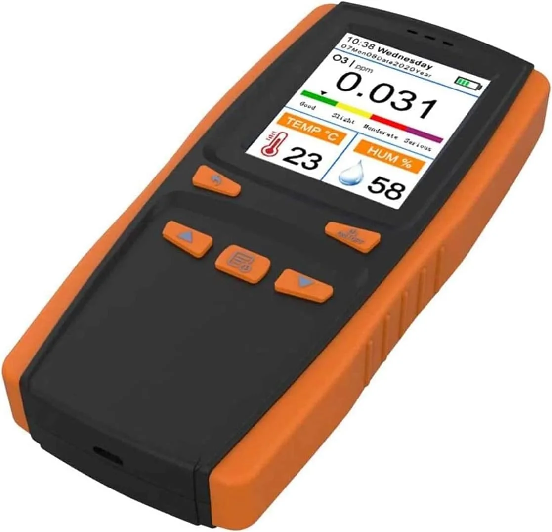 دستگاه تشخیص فرمالدئید SVASTY، ابزار حرفه ای تست کیفیت هوای داخل خانه، مناسب برای خانه های نوساز، متانول، پایش آلودگی هوا، بادوام