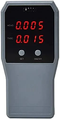 دستگاه سنجش کیفیت هوای داخلی SVASTY، ردیاب دیجیتال دی اکسید کربن، TVCO، تست فرمالدئید، صفحه نمایش LED با نور پس زمینه، آنالیزور گاز با دوام