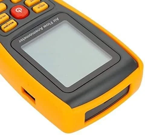 بادسنج دیجیتال استارنی مدل GM8902، سرعت باد/جریان هوا/دماسنج هوا، اندازه گیری 0 تا 45 متر بر ثانیه با رابط USB و ثبت داده