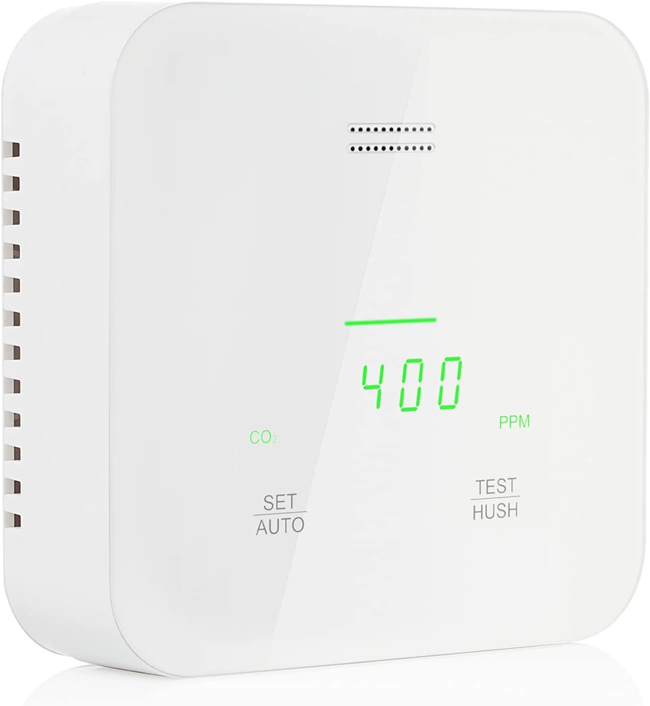 اسمارت ورز - آلارم و حسگر کیفیت هوا - تشخیص CO2 (دی اکسید کربن)، رطوبت، دما - با برق کار می کند به همراه باتری پشتیبان - FGA-13900