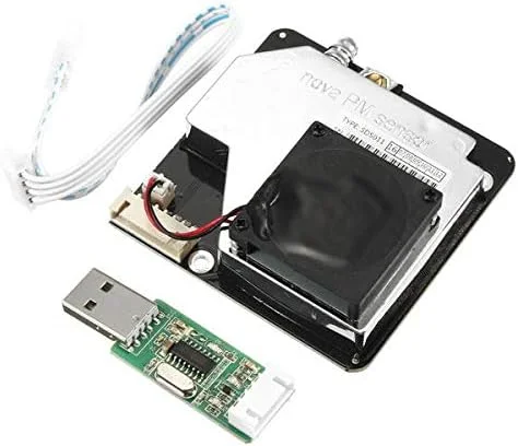 ماژول سنسور ذرات معلق SJHDKLW Nova PM SDS011 با دقت بالا، سنسور تشخیص کیفیت هوا PM2.5، تستر گرد و غبار دیجیتال