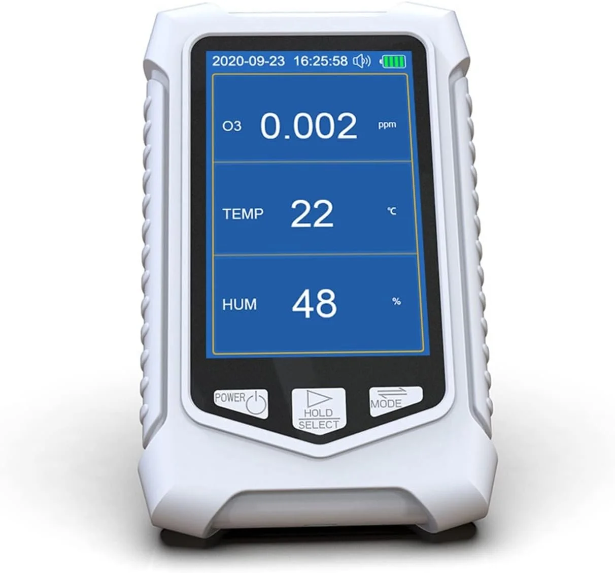 دستگاه تشخیص گاز ازن SilteD، ردیاب ازن O3، ردیاب ازن دستی قابل حمل، دستگاه تشخیص گاز با آلارم حجم بالا و صفحه نمایش دیجیتال LCD