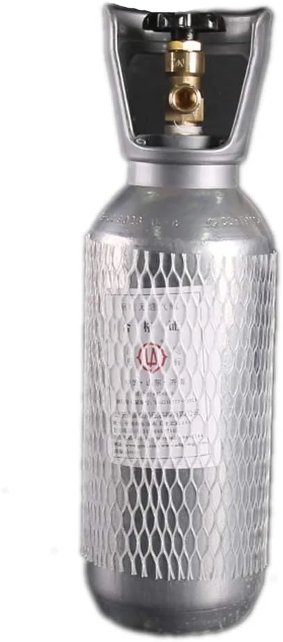 سیلندر دی اکسید کربن شاندونگ ام تی 4 لیتری با گیج فشار (فقط سیلندر دی اکسید کربن)